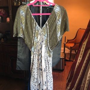 Free people funky patterned dress